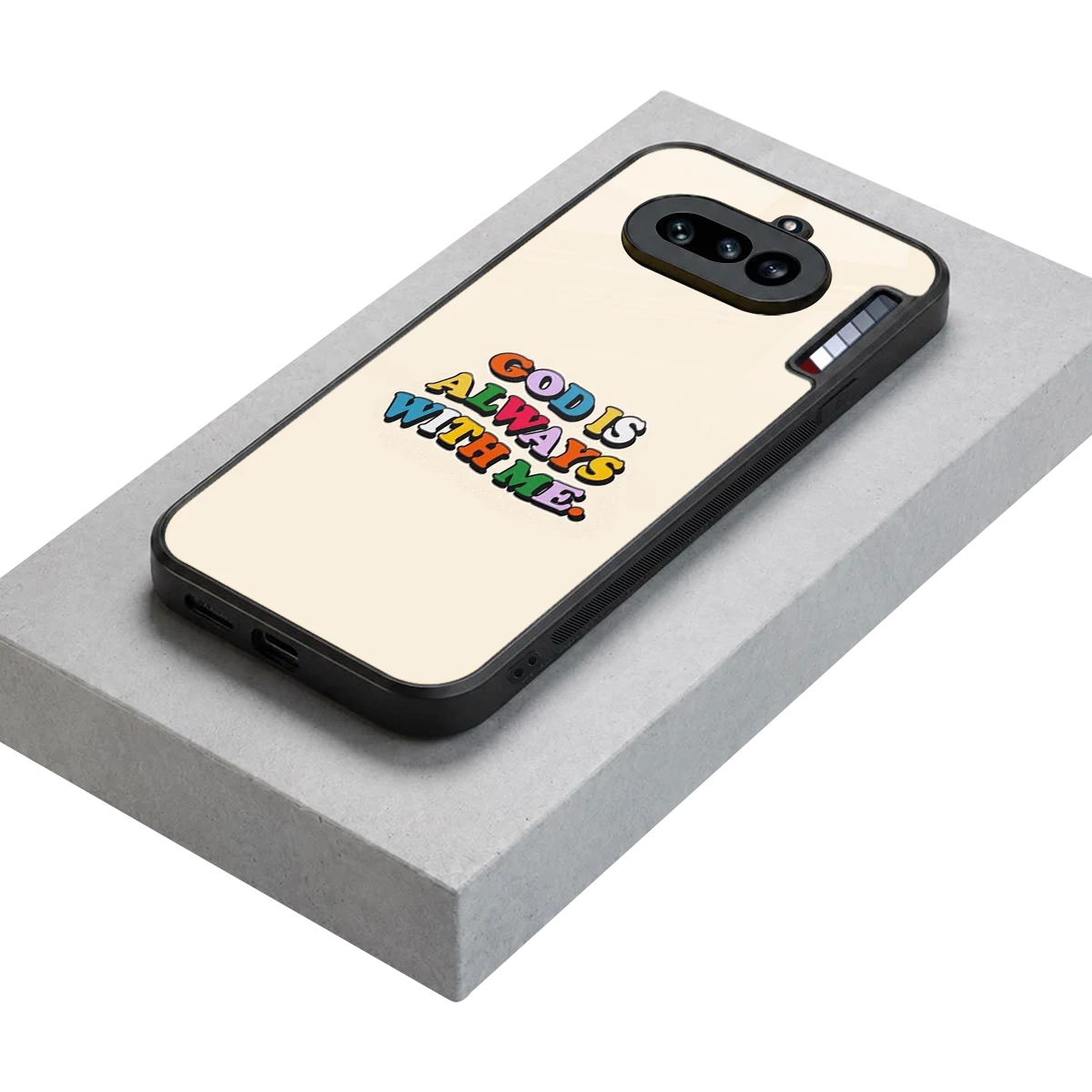 Belief stylish phone case for nothing phone 4a | glossy glass and slim fit