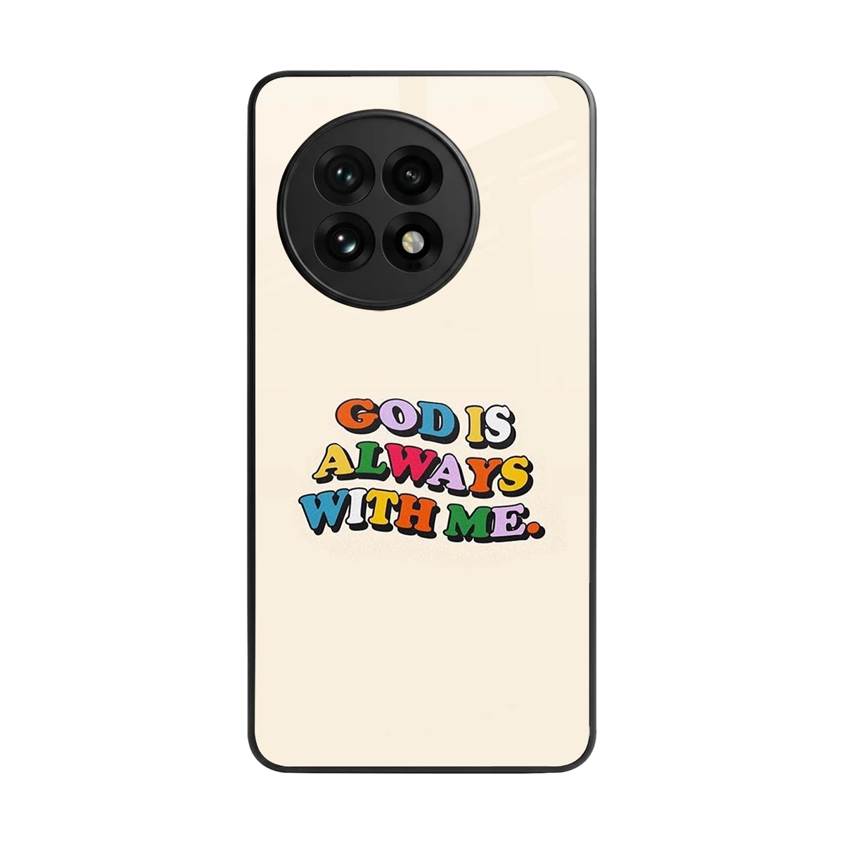 Belief back phone cover | glass case for oneplus 13r