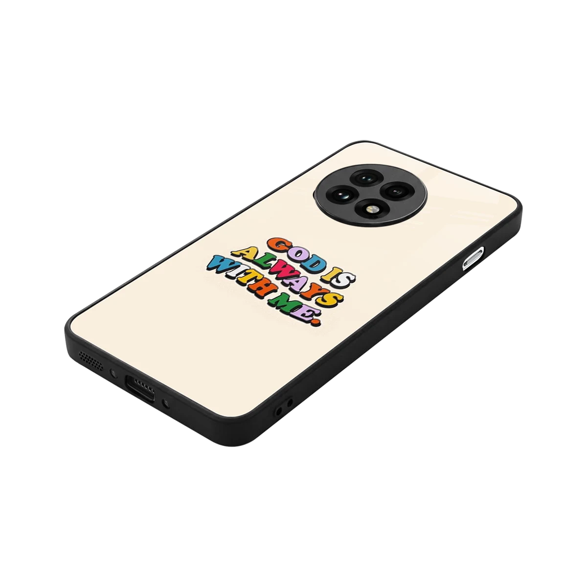 Belief stylish phone case for oneplus 13r | glossy glass and slim fit