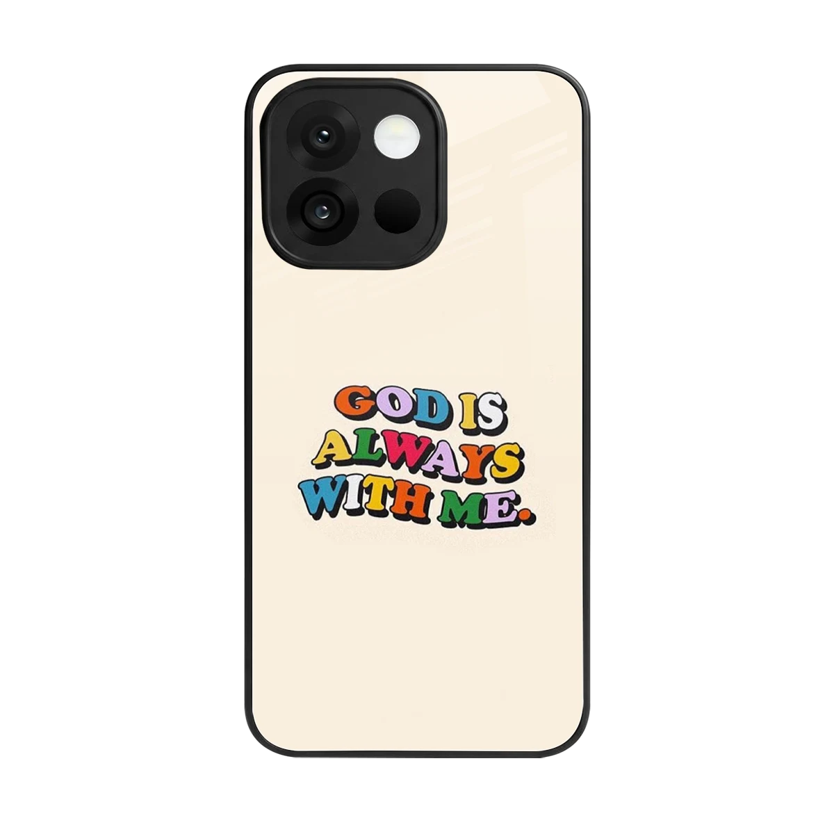 Belief back phone cover | glass case for oneplus 13s