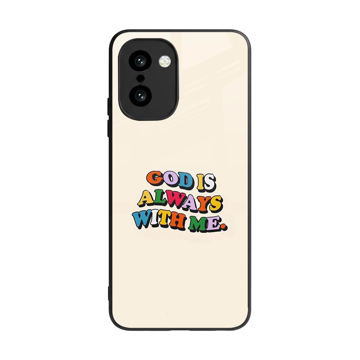 Belief back phone cover | glass case for oneplus 15r