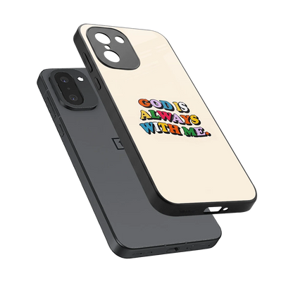 Belief sleek oneplus 15r cover with tempered glass back and TPU edges