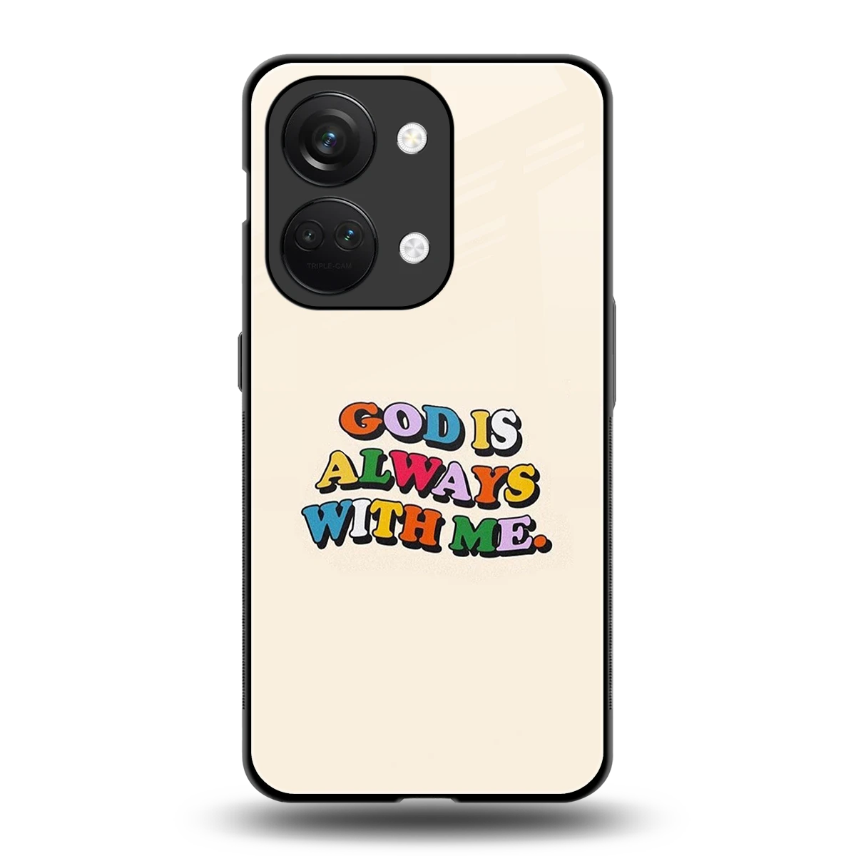 Belief back phone cover | glass case for oneplus nord 3