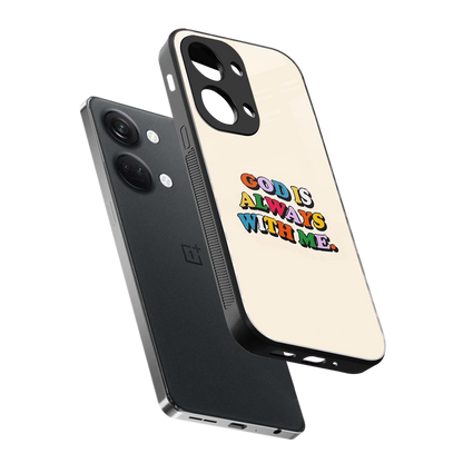 Belief sleek oneplus nord 3 cover with tempered glass back and TPU edges