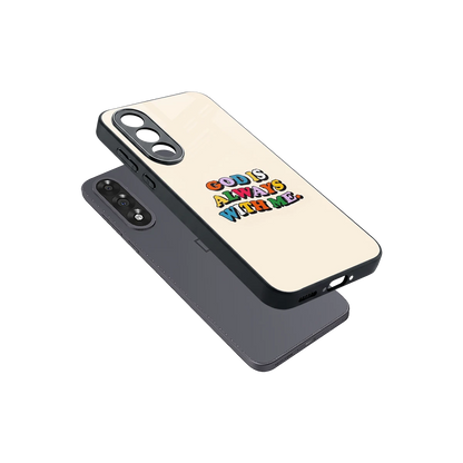 Belief sleek oneplus nord 5 cover with tempered glass back and TPU edges
