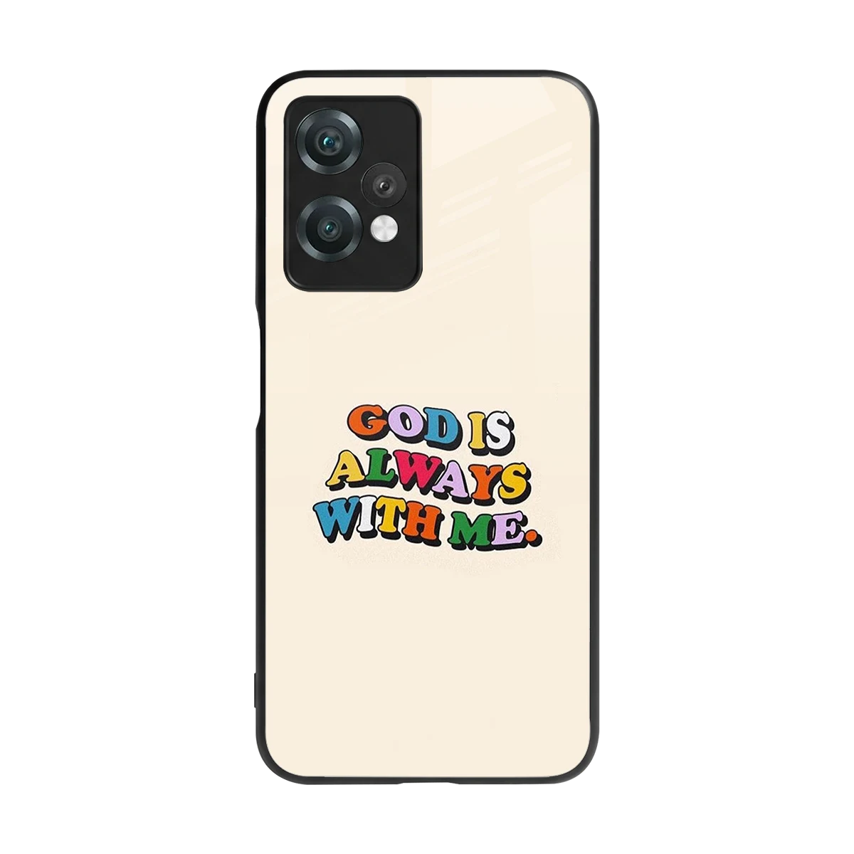 Belief back phone cover | glass case for oneplus nord ce 2 lite