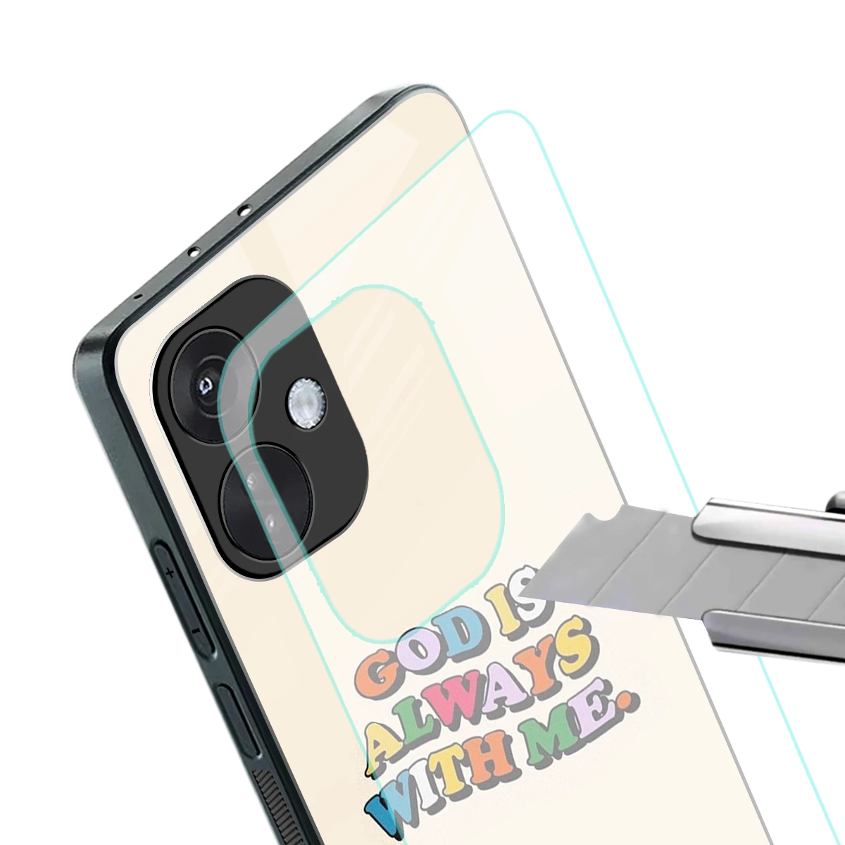 Belief stylish phone case for oneplus nord ce 3 | glossy glass and slim fit