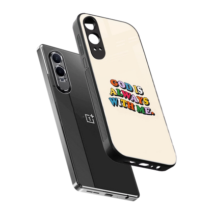 Belief sleek oneplus nord ce 4 lite cover with tempered glass back and TPU edges