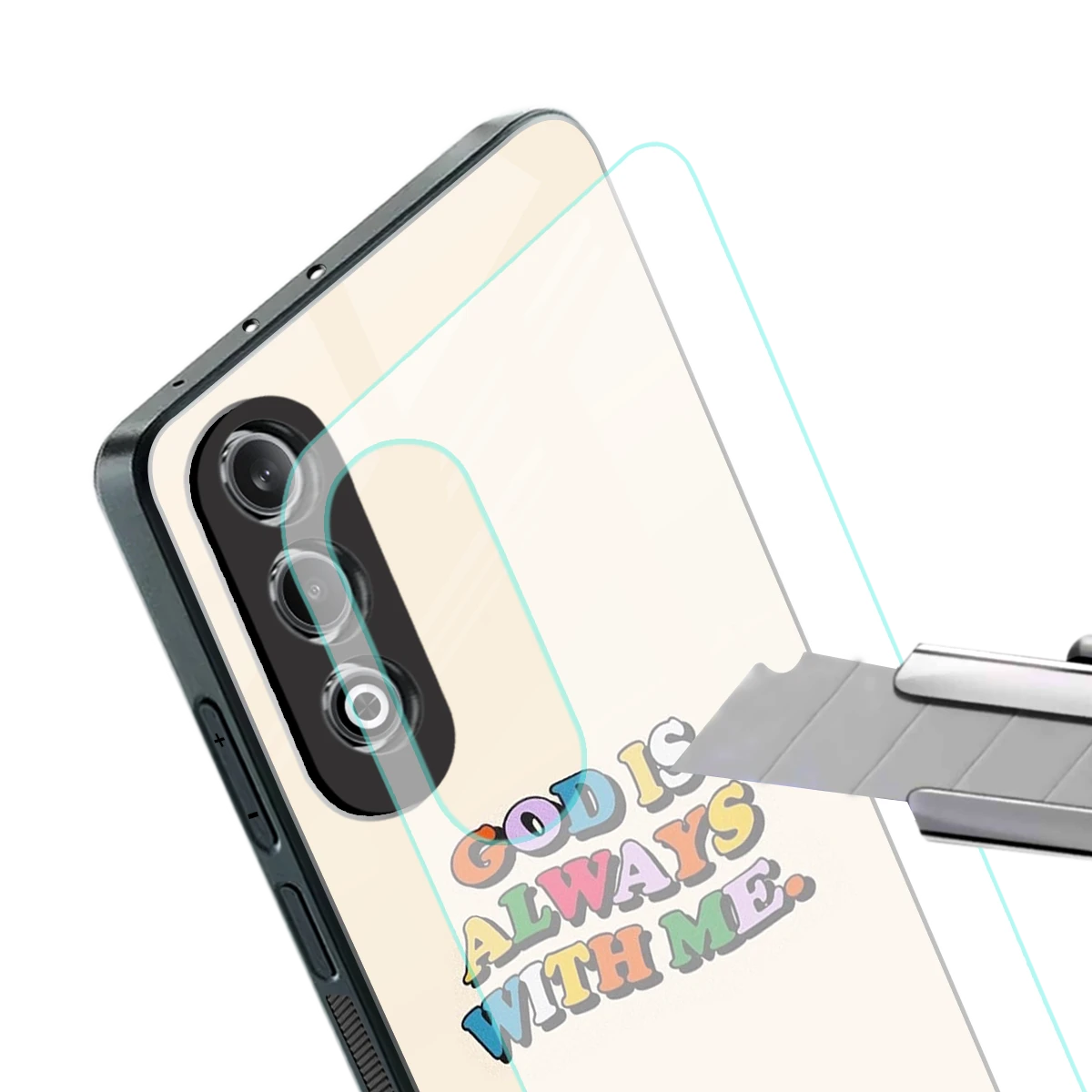 Belief stylish phone case for oneplus nord ce 4 | glossy glass and slim fit