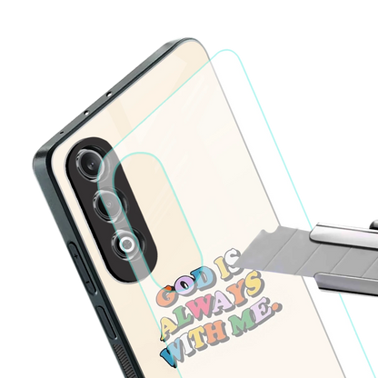 Belief stylish phone case for oneplus nord ce 4 | glossy glass and slim fit