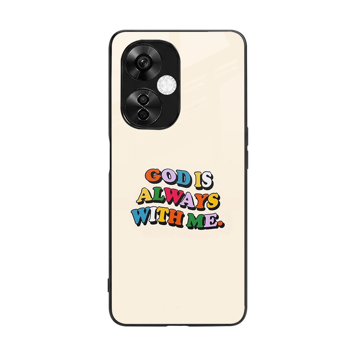 Belief back phone cover | glass case for oneplus nord ce 3 lite