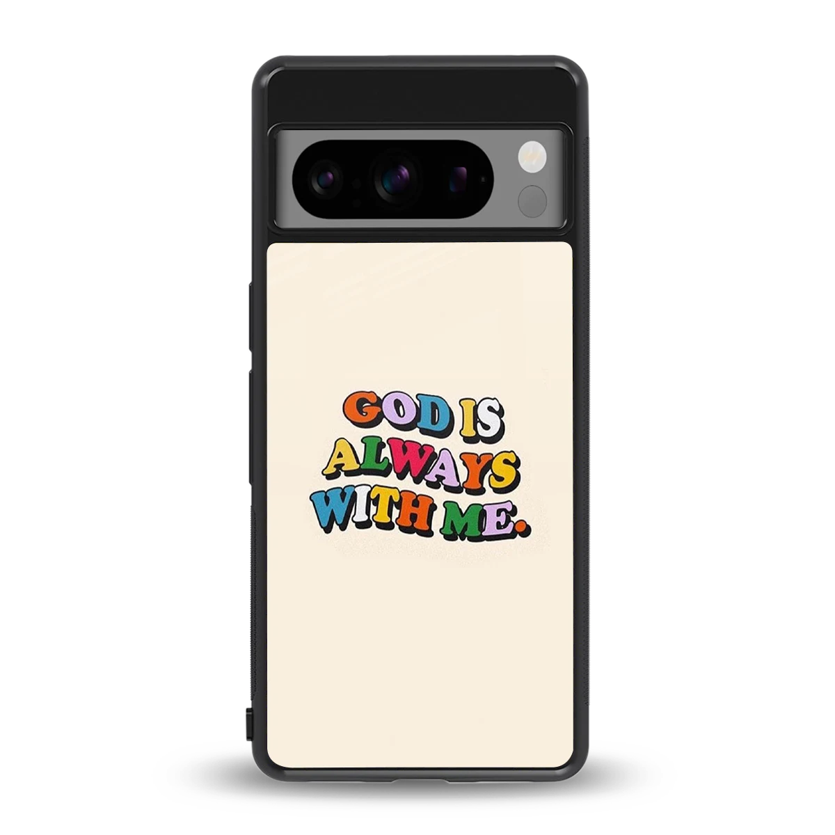 Belief back phone cover | glass case for google pixel 8 pro
