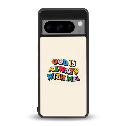 Belief back phone cover | glass case for google pixel 8 pro