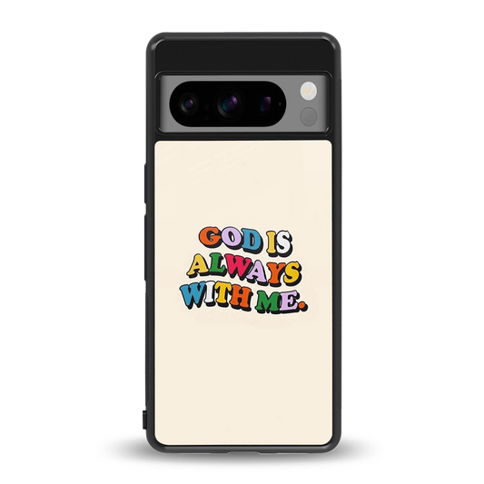 Belief back phone cover | glass case for google pixel 8 pro