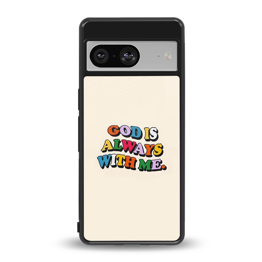 Belief back phone cover | glass case for google pixel 8