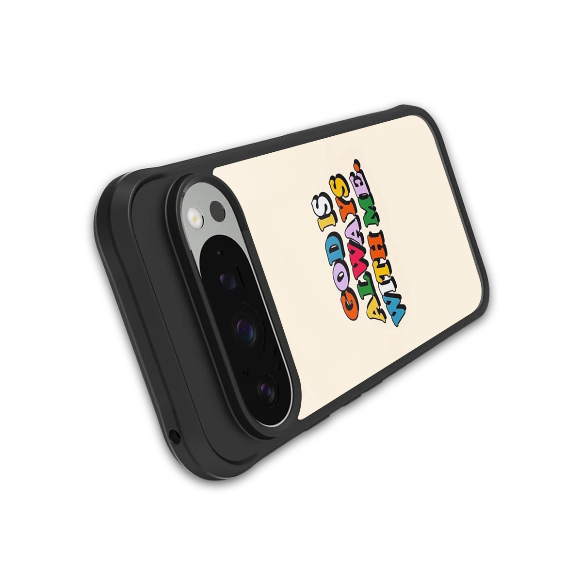 Belief stylish phone case for google pixel 9 pro xl | glossy glass and slim fit