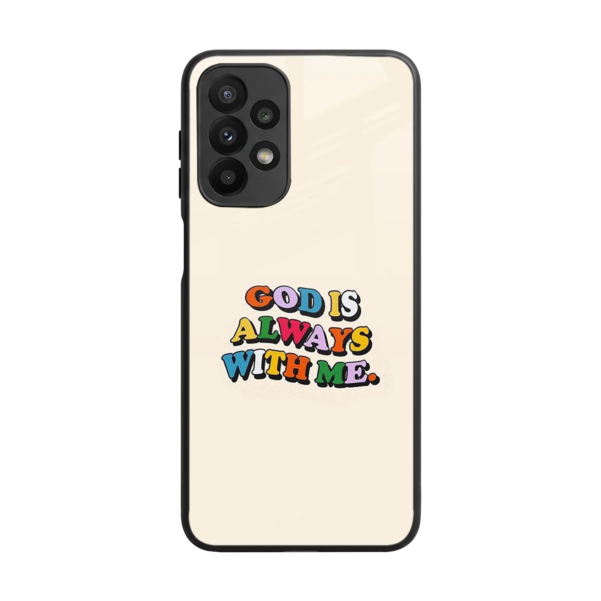 Belief back phone cover | glass case for samsung galaxy a23