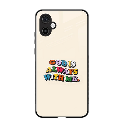 Belief back phone cover | glass case for samsung galaxy a06 5g
