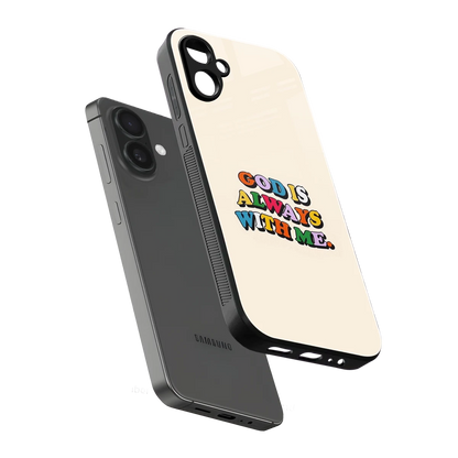 Belief sleek samsung galaxy a06 5g cover with tempered glass back and TPU edges