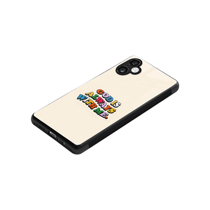 Belief stylish phone case for samsung galaxy a06 5g | glossy glass and slim fit