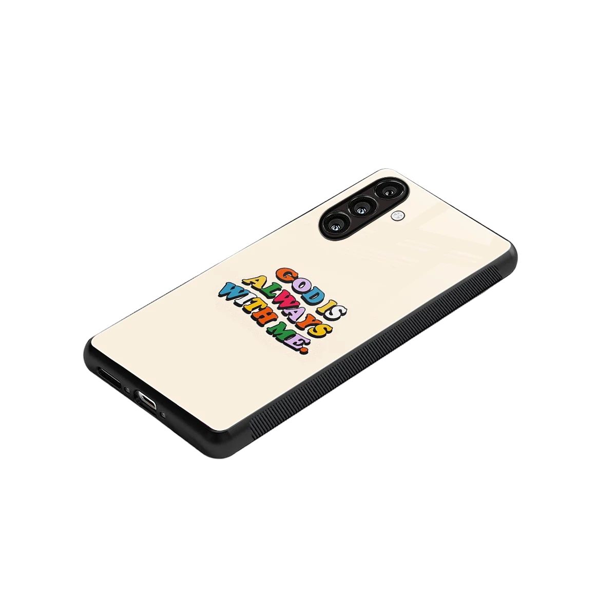 Belief stylish phone case for samsung galaxy m35 5g | glossy glass and slim fit