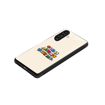 Belief stylish phone case for samsung galaxy m35 5g | glossy glass and slim fit