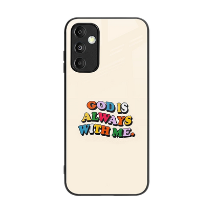 Belief back phone cover | glass case for samsung galaxy m14 5g