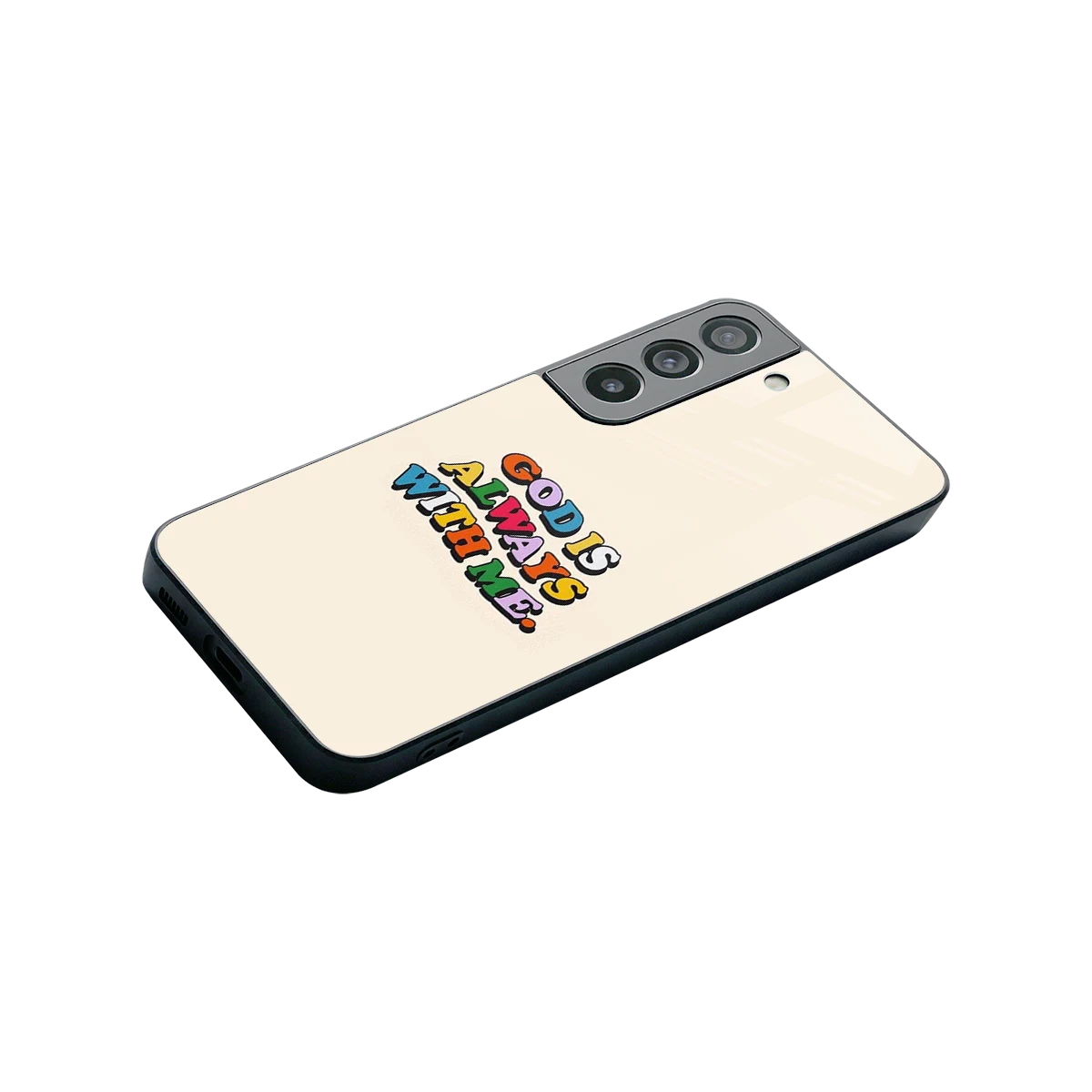 Belief stylish phone case for samsung galaxy s22 | glossy glass and slim fit