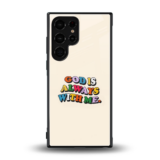 Belief back phone cover | glass case for samsung galaxy s24 ultra