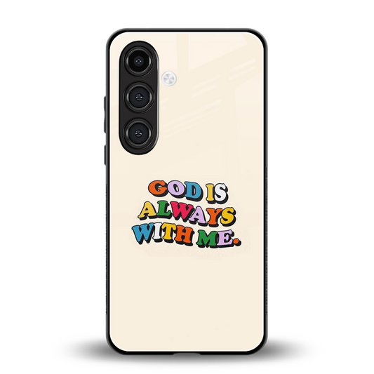 Belief back phone cover | glass case for samsung galaxy s24