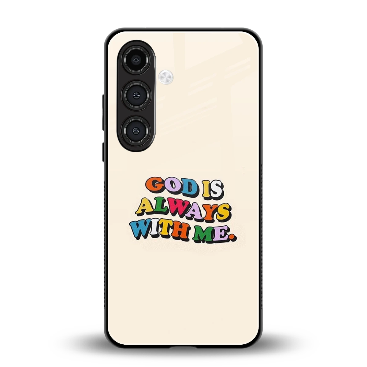 Belief back phone cover | glass case for samsung galaxy s23 fe