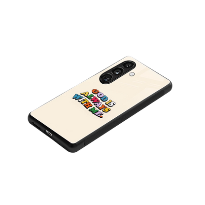 Belief stylish phone case for samsung galaxy s24 | glossy glass and slim fit