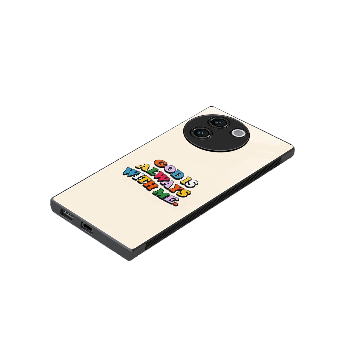 Belief stylish phone case for vivo v30e | glossy glass and slim fit