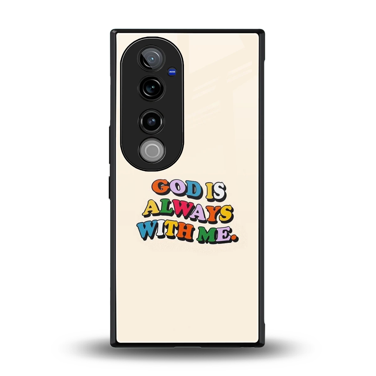 Belief back phone cover | glass case for vivo v40 pro