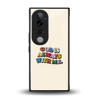 Belief back phone cover | glass case for vivo v40 pro