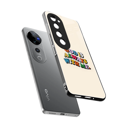 Belief sleek vivo v40 pro cover with tempered glass back and TPU edges