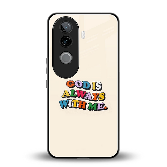 Belief back phone cover | glass case for vivo v40e