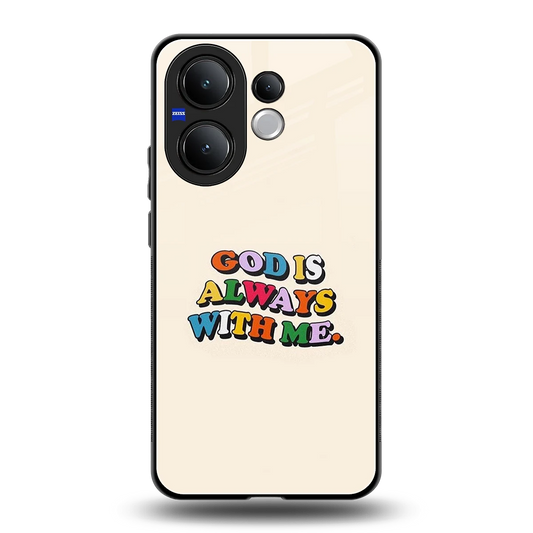 Belief back phone cover | glass case for vivo v60