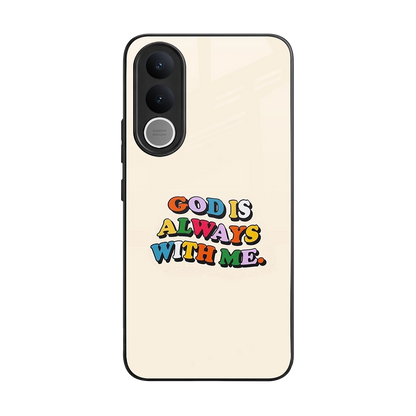 Belief back phone cover | glass case for vivo v70 fe
