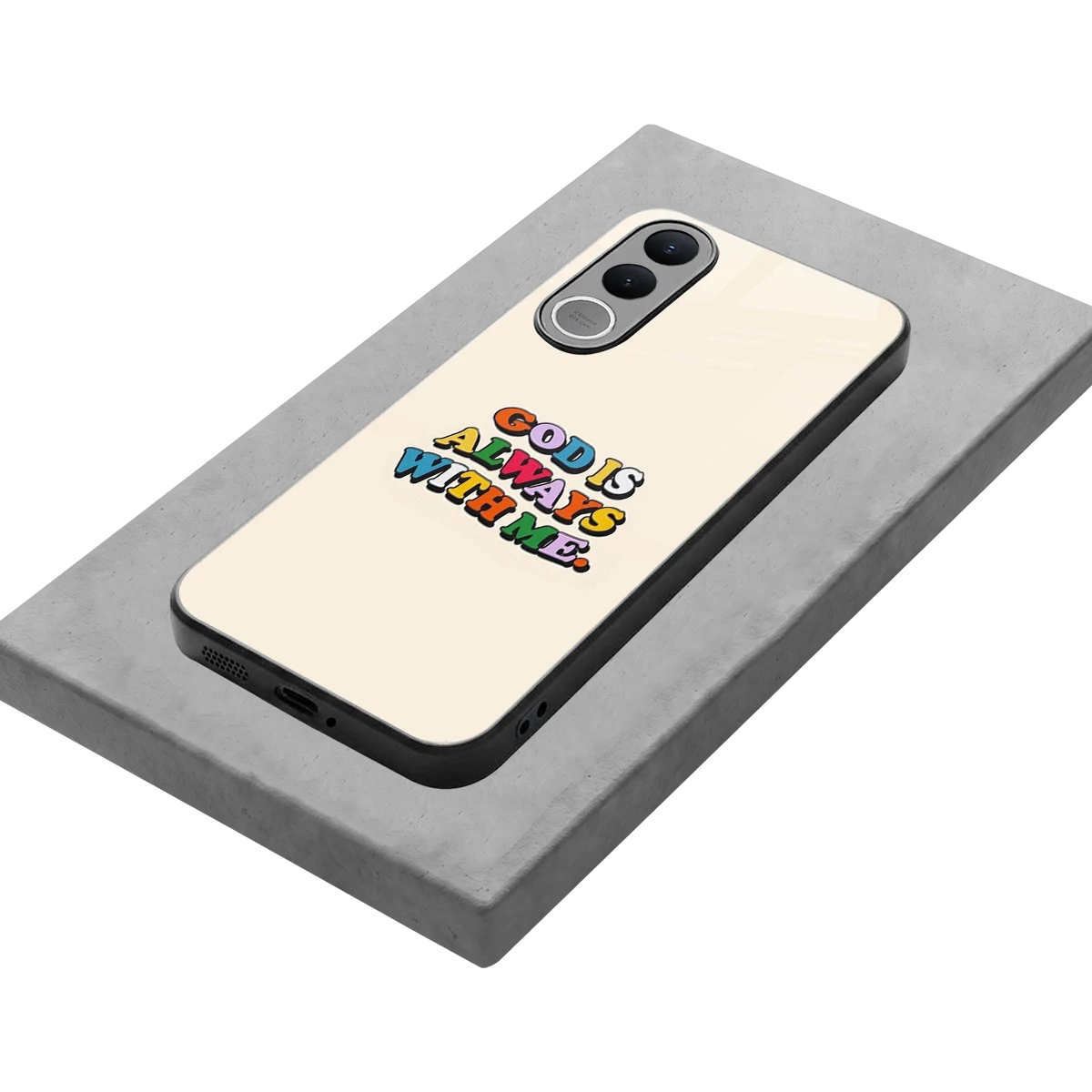 Belief stylish phone case for vivo v70 fe | glossy glass and slim fit