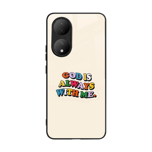 Belief back phone cover | glass case for Vivo-y100