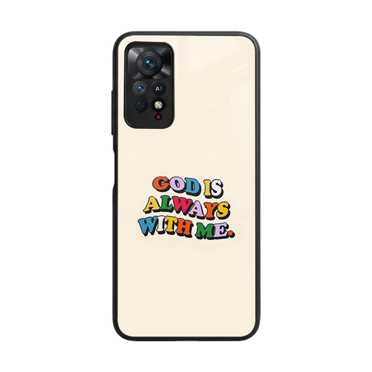 Belief back phone cover | glass case for redmi note 11 pro