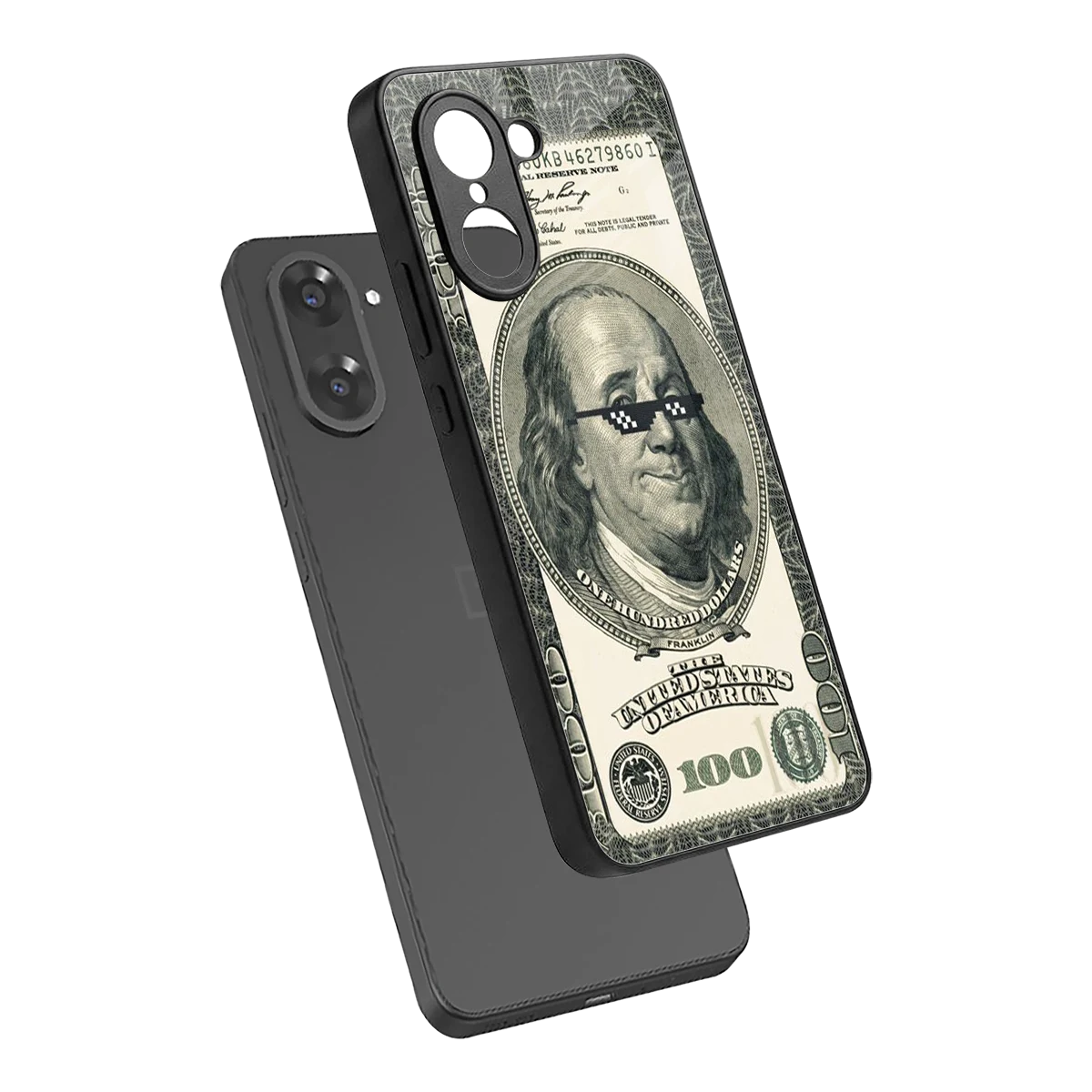 Ben Swag sleek oneplus nord ce5 5g cover with tempered glass back and TPU edges