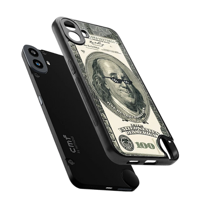 Ben Swag sleek cmf nothing phone 1 cover with tempered glass back and TPU edges