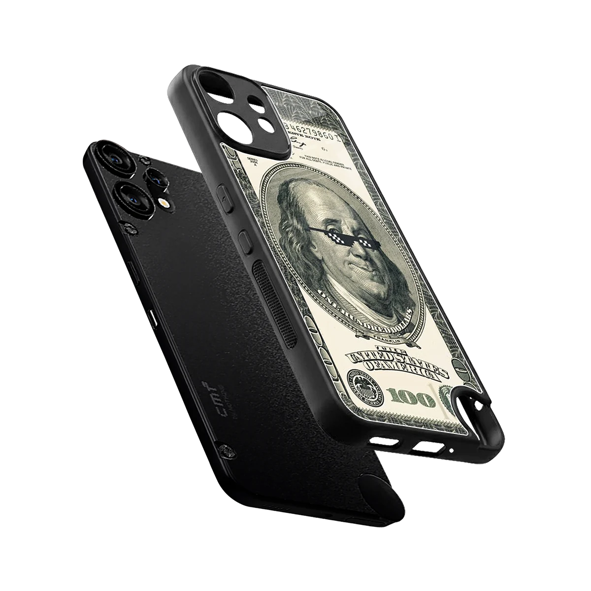 Ben Swag sleek cmf nothing phone 2 pro cover with tempered glass back and TPU edges