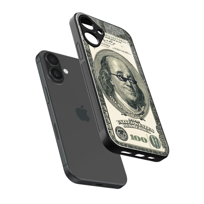 Ben Swag sleek iphone 16 plus cover with tempered glass back and TPU edges