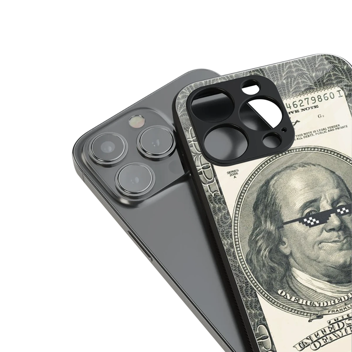 Ben Swag stylish phone case for iphone 16 pro max | glossy glass and slim fit