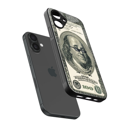 Ben Swag sleek iPhone 16 cover with tempered glass back and TPU edges