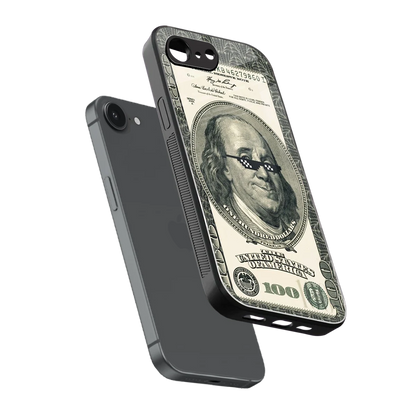Ben Swag sleek iphone 16e cover with tempered glass back and TPU edges
