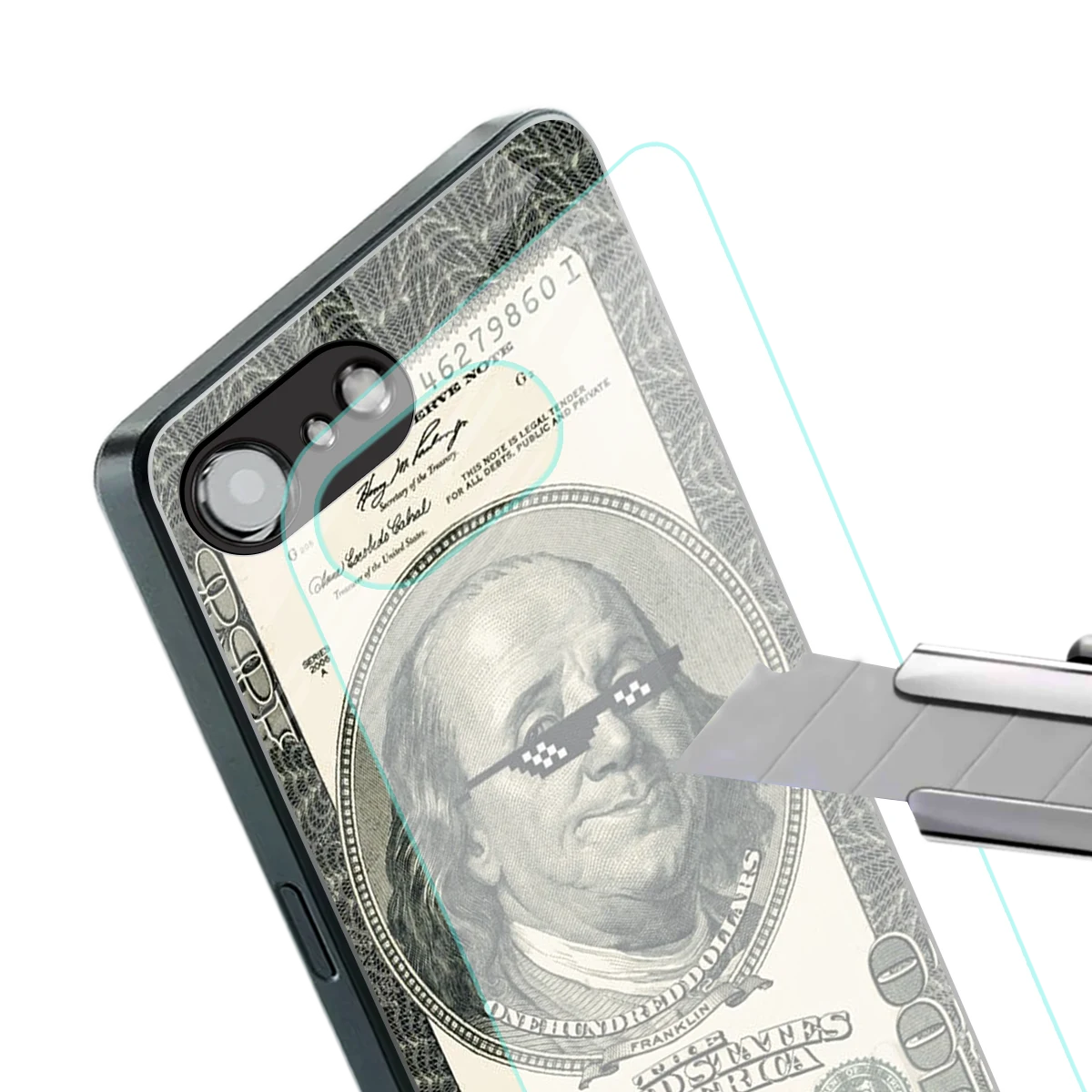 Ben Swag stylish phone case for iphone 16e | glossy glass and slim fit